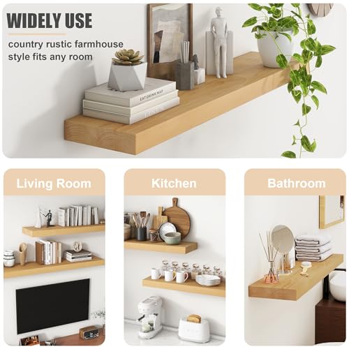 Floating Shelves for Wall (2 Count)