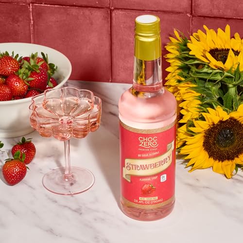 Sugar Free Strawberry Syrup (25.4 Fl Oz)