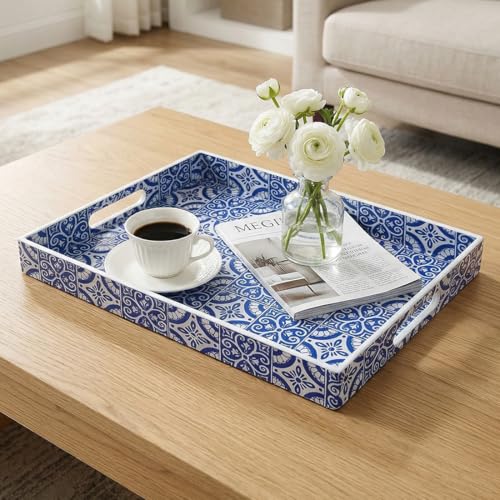 2 Pack Serving Tray with Handles (2 Count)