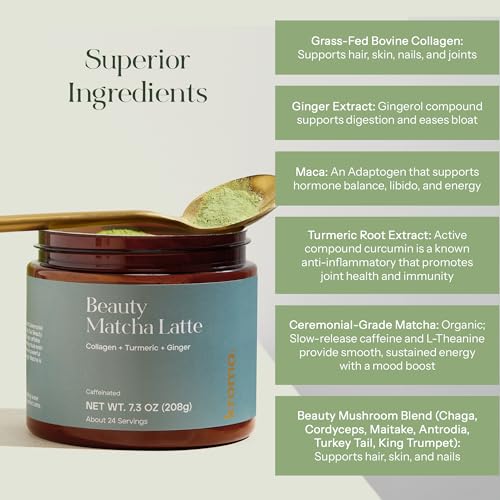 Kroma Beauty Matcha Latte Powder (7.3 Ounce)