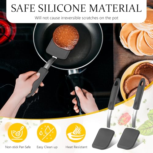 2 Pcs Mini Silicone Cookie Brownie Spatula (2 Count)