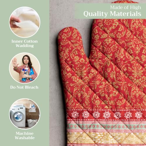 Maison d'Hermine Oven Gloves 100% Cotton Oven Mitt