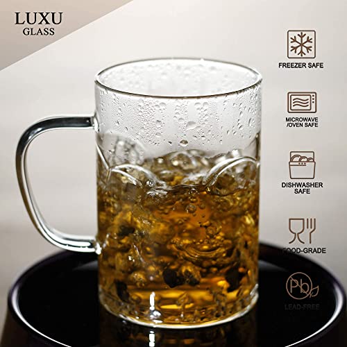 Glass Coffee Mugs (4 Count)