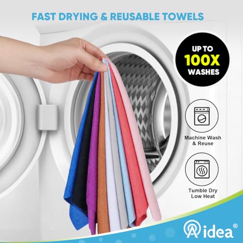 Microfiber Cleaning Cloth Roll (75 Count)