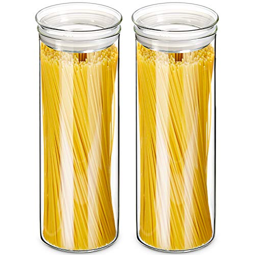 Glass Spaghetti Storage Container (2 Count)