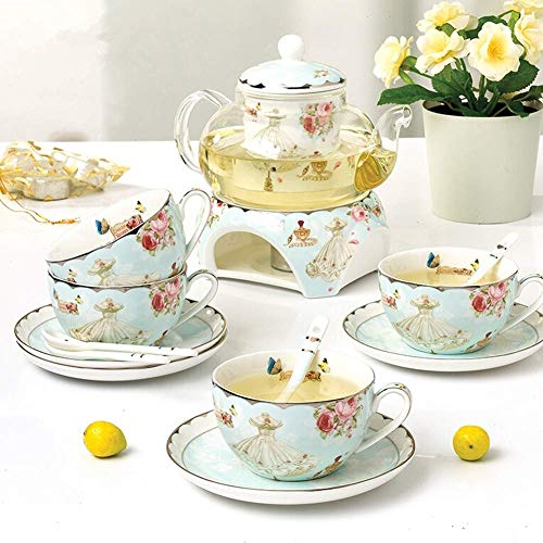 Tea Set Ceramic Flower Tea Set &Tea Gift Box