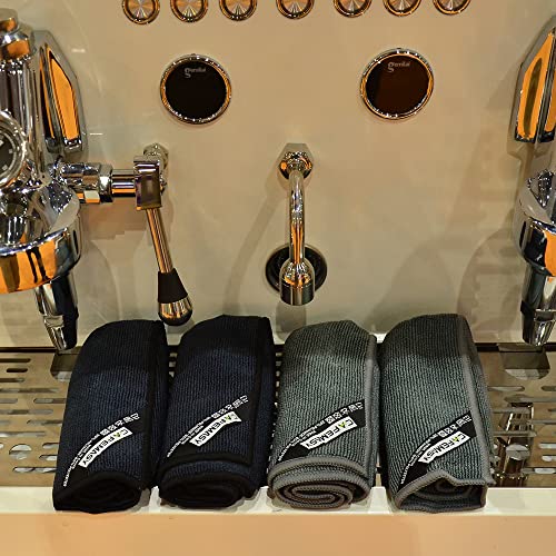 Barista Towels Espresso Bar Accessories 4 Pack Soft Absorbent Non