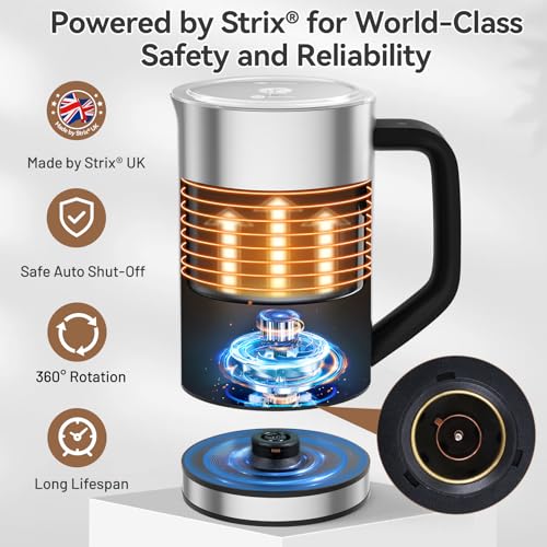 Milk Frother Automatic Hot & Cold Foam Maker