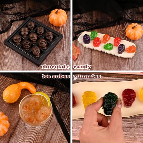 Skull Chocolate Molds (2 Count)