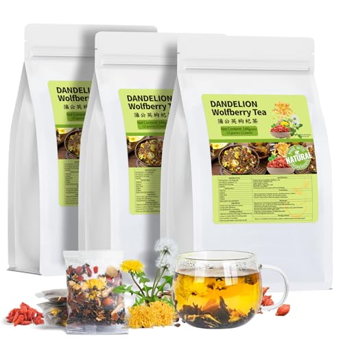 Dandelion Wolfberry Tea Natural Dandelion Herbal Tea Kidney & Liver Health