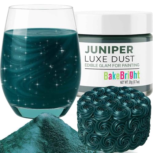 Dark Green Luster Dust Edible 20g