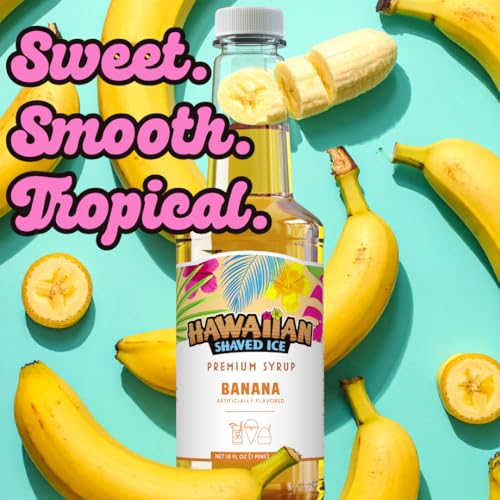 Banana Syrup Nut Soy Dairy Free (16 Fl Oz)