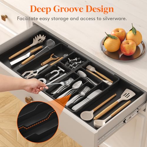 Utensil Organizer for Kitchen Drawer