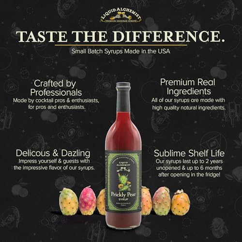 Prickly Pear Syrup for Cocktails (25.4 Fl Oz)