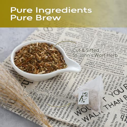 St. John's Wort Tea Bags (50 Count)