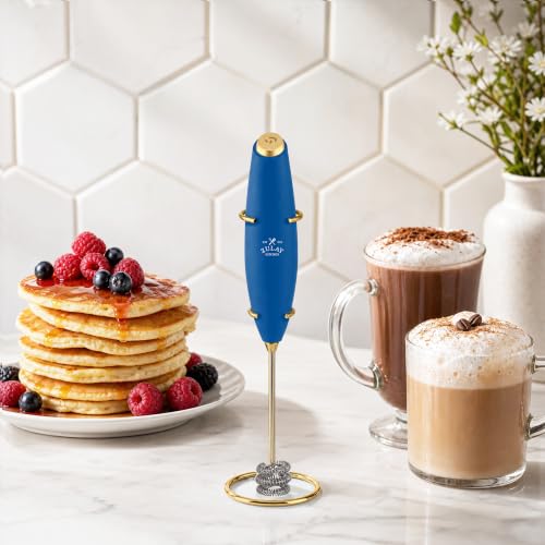 Powerful Milk Frother Wand With Duracell Batteries