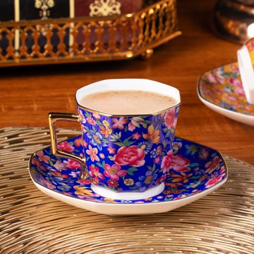 Tea Cup and Saucer (2 Count)