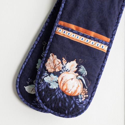 Double Oven Mitts 100% Cotton Double Oven Glove