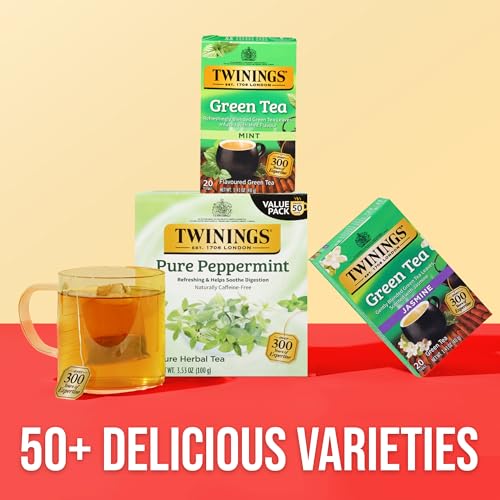 Green Tea with Mint Individually Wrapped Bags (120 Count)