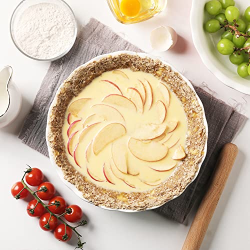 Sweejar Ceramic Pie Pan (55 Fl Oz)