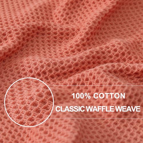 100% Cotton Waffle Weave Kitchen Dish Cloths 12 (12 Count)