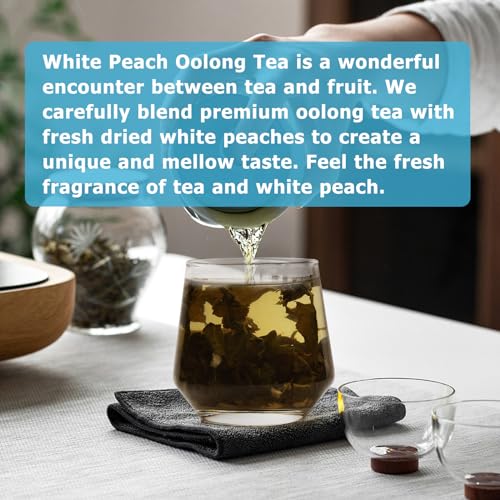 White Peach Oolong Tea and Strawberry Black Tea