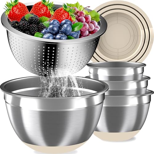 Mixing Bowls with Airtight Lids Set (8 Count)