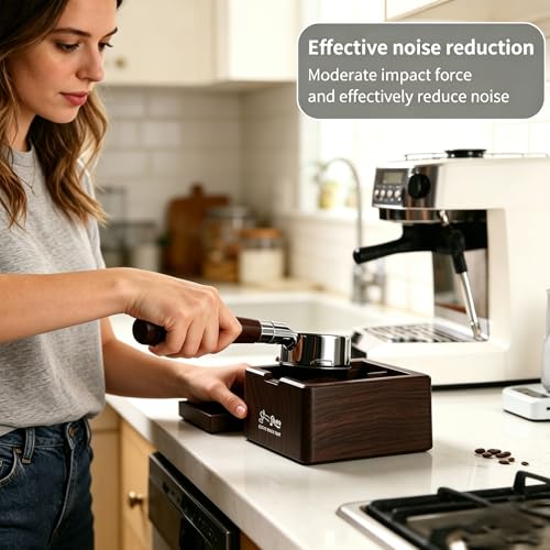 Square Espresso knock Box 16cm