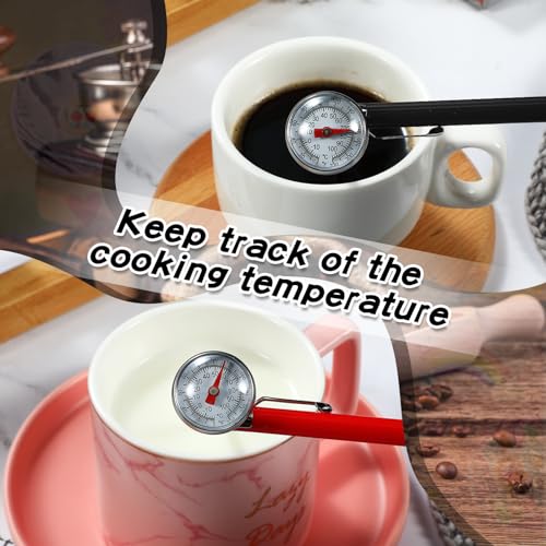 6 Pcs Stainless Steel Kitchen Dial Thermometer 5" (6 Count)