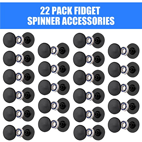 Fidget Spinner Toy DIY Bearing with Caps Set 22 (22 Count)