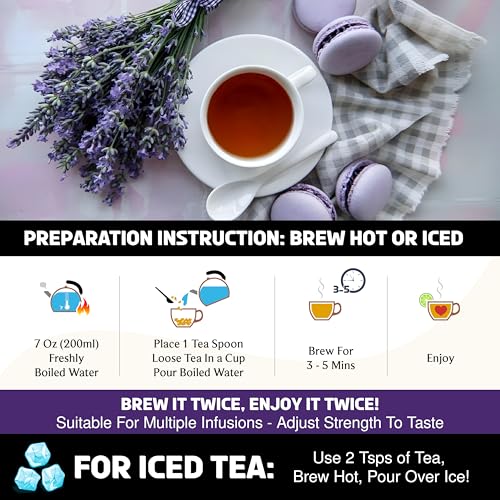 Earl Grey with Lavender Tea (3.53 Ounce)