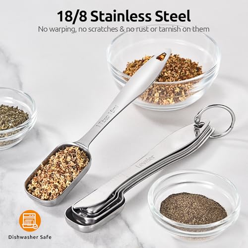 Narrow Square Measuring Spoons