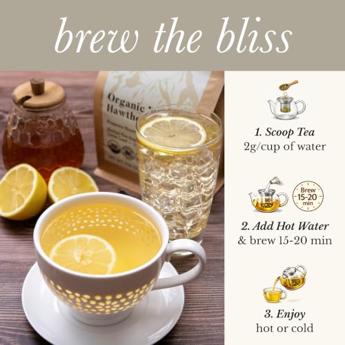Organic Hawthorn Tea (100 Count)