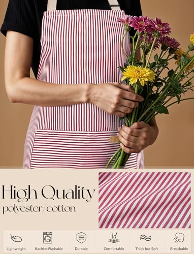 2 Pack Kitchen Cooking Aprons (2 Count)