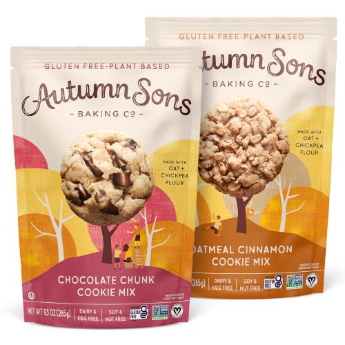 Autumn Sons Gluten Free Chocolate & Oatmeal Cookie Mix (18.6 Ounce)