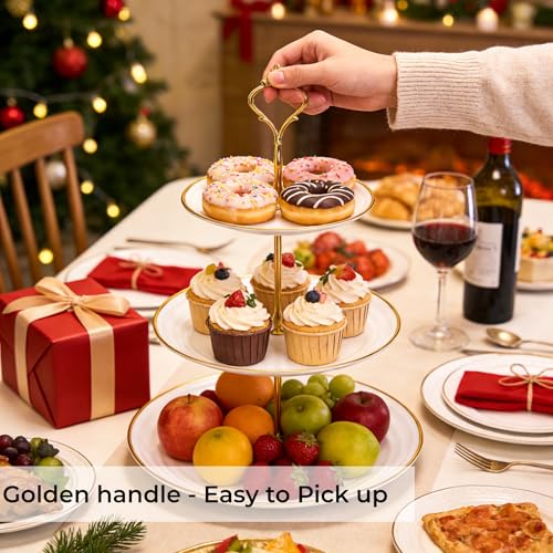 3 Pack Tiered Cupcake Stand (3 Count)