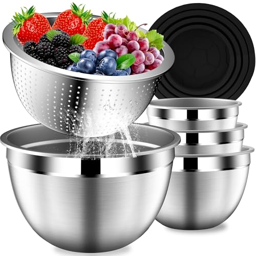 Mixing Bowls with Lids Set (5 Count)
