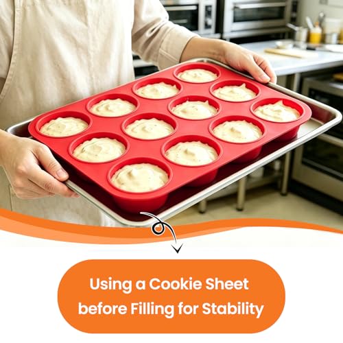Silicone Muffin Pan (2 Count)