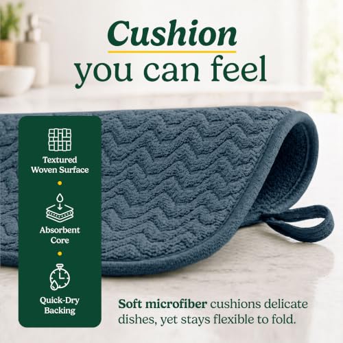 Cuisinart Dish Drying Mat for Kitchen Counter (2 Count)