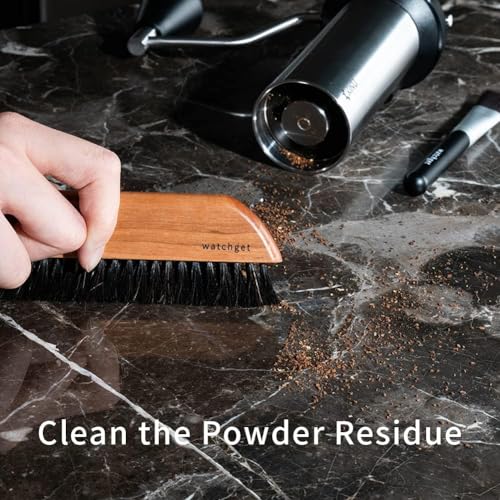 Coffee Grinder Cleaning Tool Set Coffee Grinder Cleaner Brush and Air Blower Blaster and Coffee Bar Brush Professional Espresso Cleaning Tool for Barista Home Kitchen