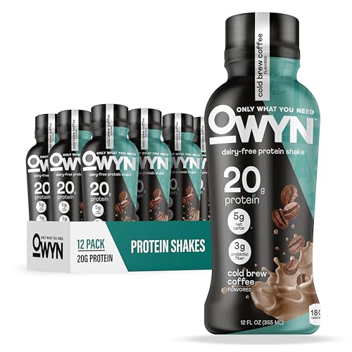 Cold Brew Coffee Flavored 20g Protein Shake (144 Fl Oz)