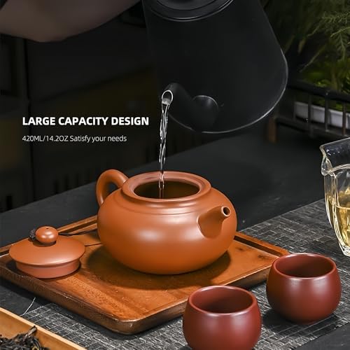 Yixing Zisha Kung Fu Teapot