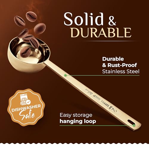 Premium Coffee Scoop Set (2 Count)