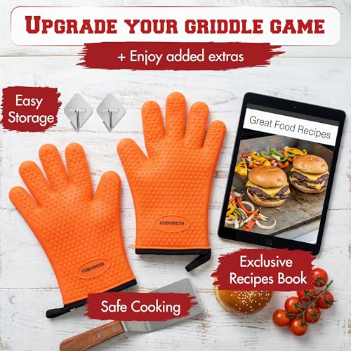 XL Silicone Griddle Gloves