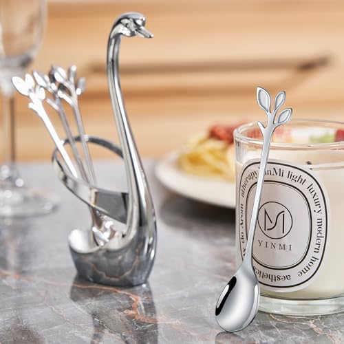 Silver Swan Base With 10 (11 Count)