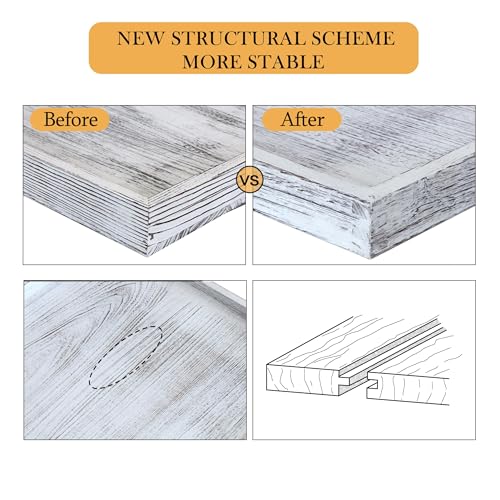 Extra Large Square Ottoman Table Tray 24 inch