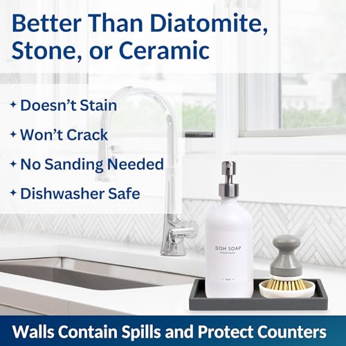 Countertop & Vanity Silicone Tray