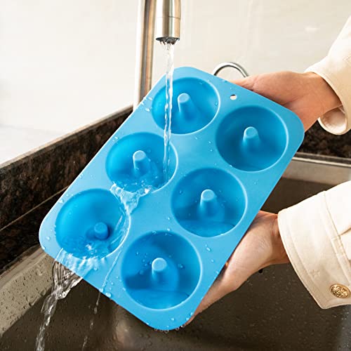 Silicone Donut Pan Set of 3 (3.5 Count)