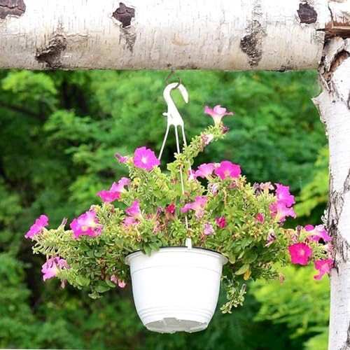 50 PCS Bronze Eye Screw Hooks for Hanging Heavy Duty with Safety Buckle.Metal Ceiling Hooks for Hanging Plants Cup Wind Chime Bird Feeders Patio Lights At Indoor&Outdoor (50 Count)