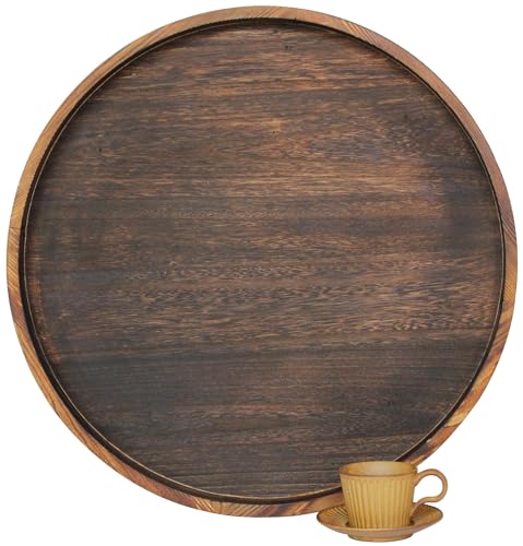 Extra Large Round Ottoman Table Tray Round